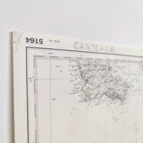 Map west coast France from Belle île to Ile D'Yeu