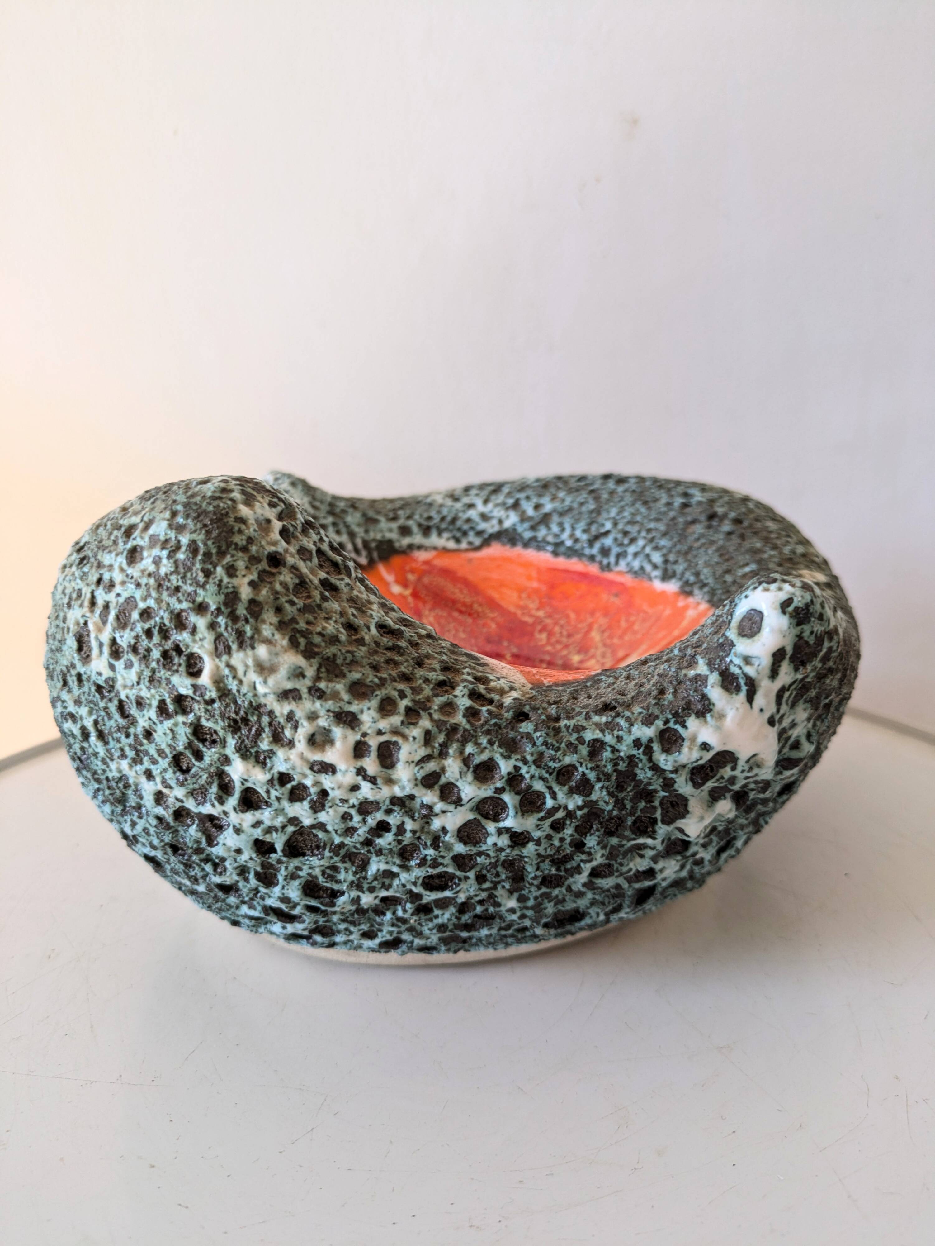 Volcanic lava pocket emptier, 70s design