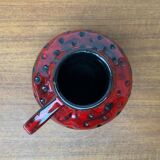 Strawberry pottery vase by Fratelli Fanciullacci for Bitossi, 1960s.