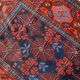 Handmade antique Afghan Baluch rug 95cm x 219cm 1880s