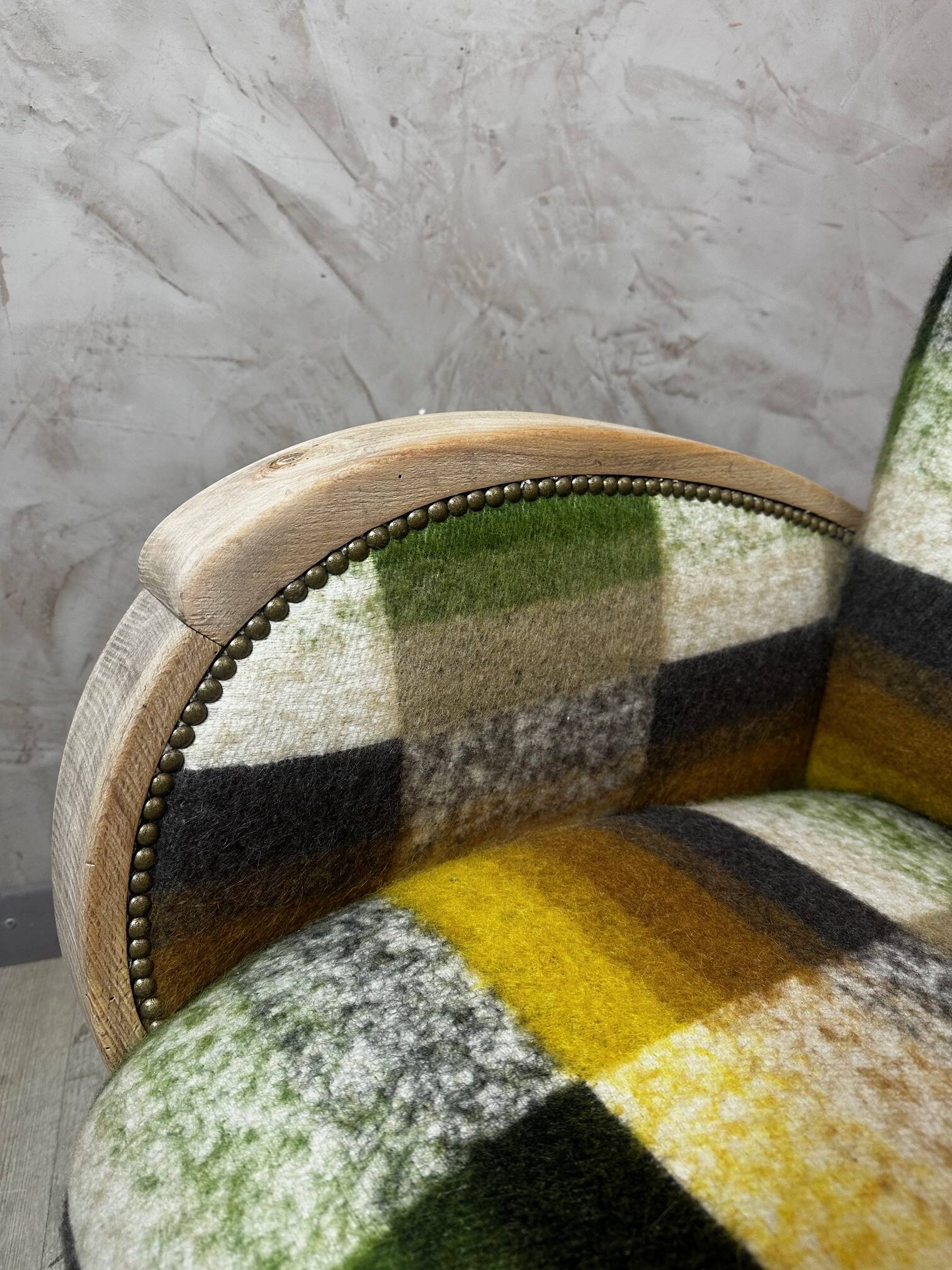 Fauteuil club refait