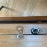 Double vintage school desk