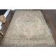 1970s Vintage Persian Handmade Wool Orange Area Rug 290x384
