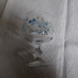 12 vintage myosotis model wine glasses