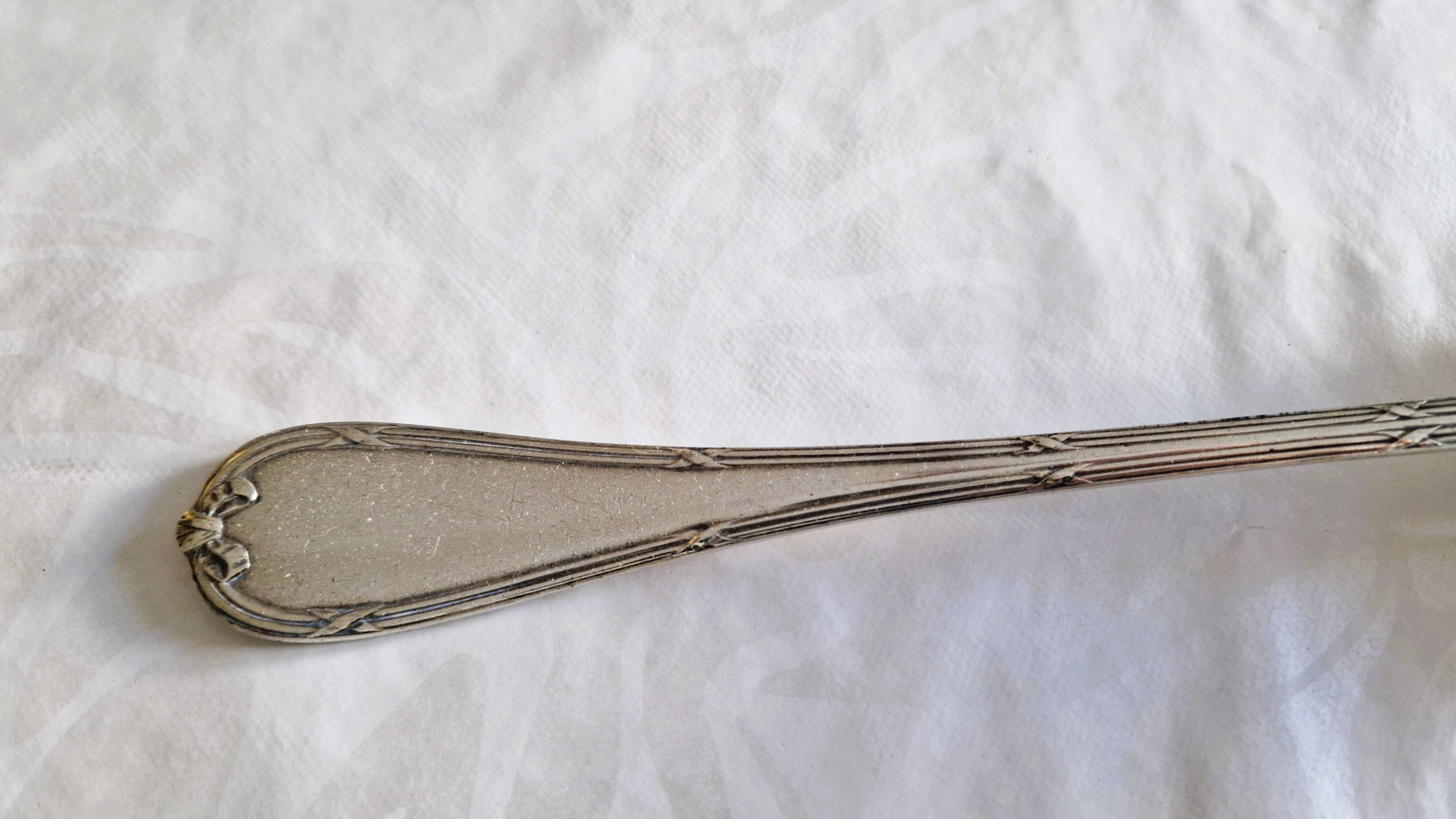 Louche silverware Christofle model Ribbons