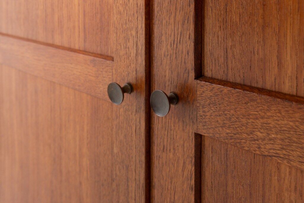 Set of 3 teak cabinets by Tove and Edvard Kindt-Larsen for Thorald Madsen, 1950s