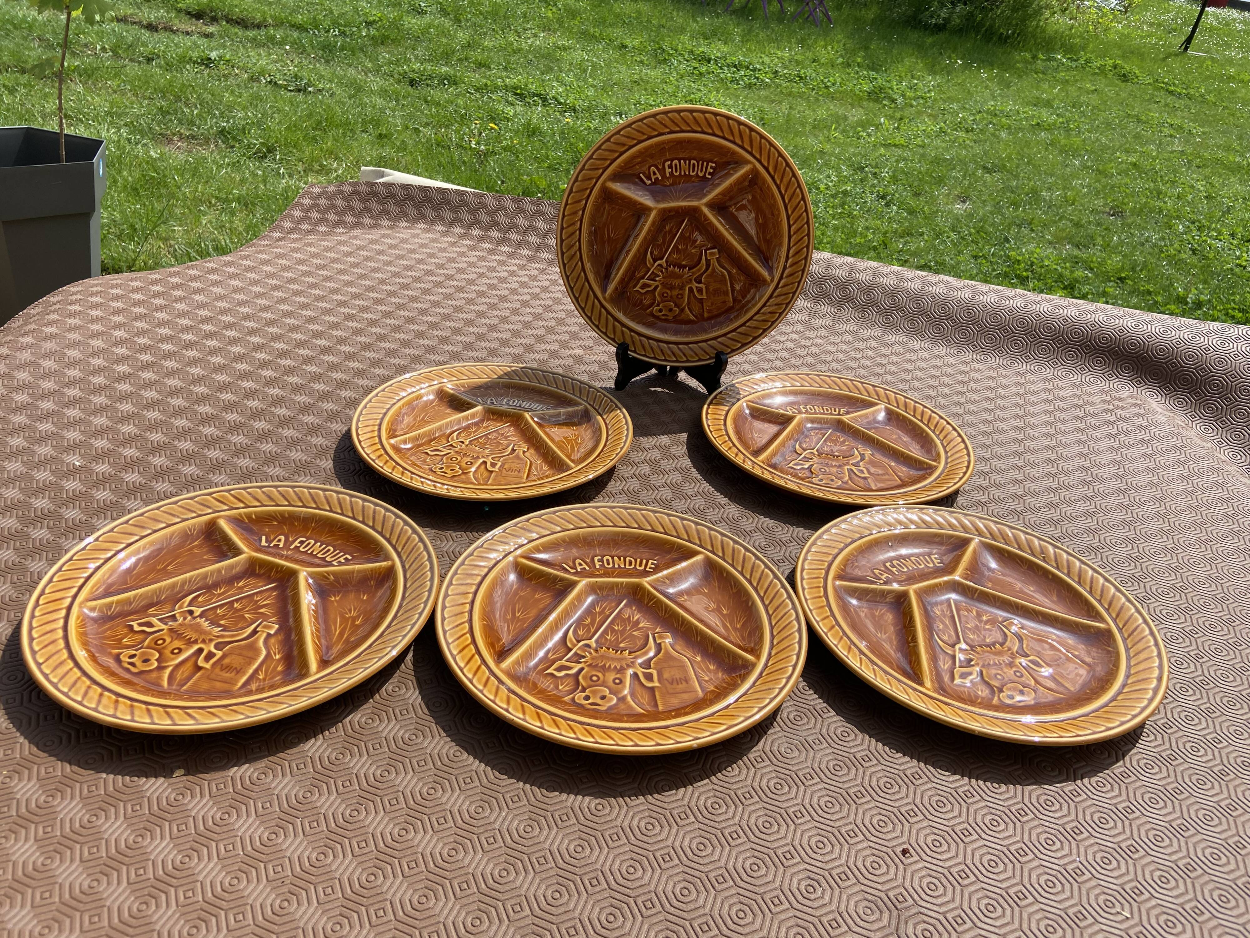 Argoat Brittany Plates