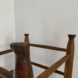Antique solid wood stool