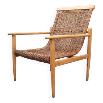 Mid Century armchair by Jan Kalous for ÚLUV, 1960s