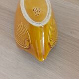 Set of 5 mustard yellow plates in slip