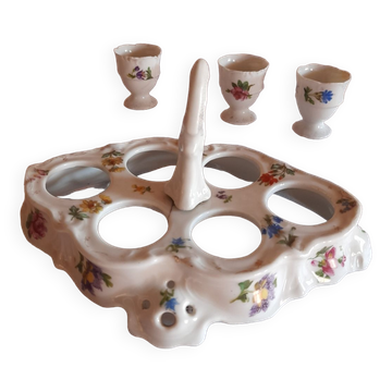 Porcelain egg display
