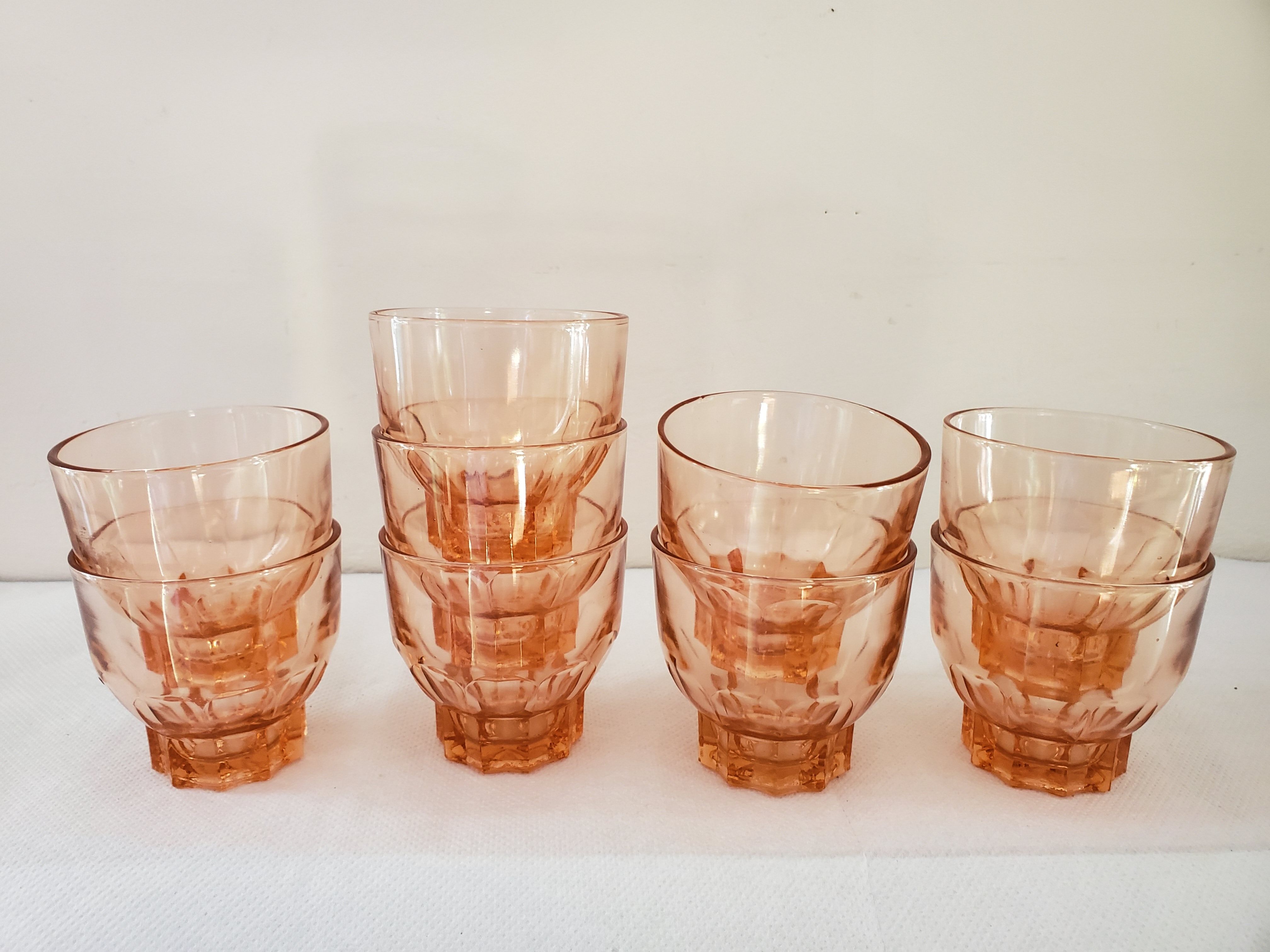 Amber glasses 50's