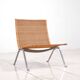 PK 22“ lounge chair in rattan by Poul Kjaerholm for E. Kold Christensen