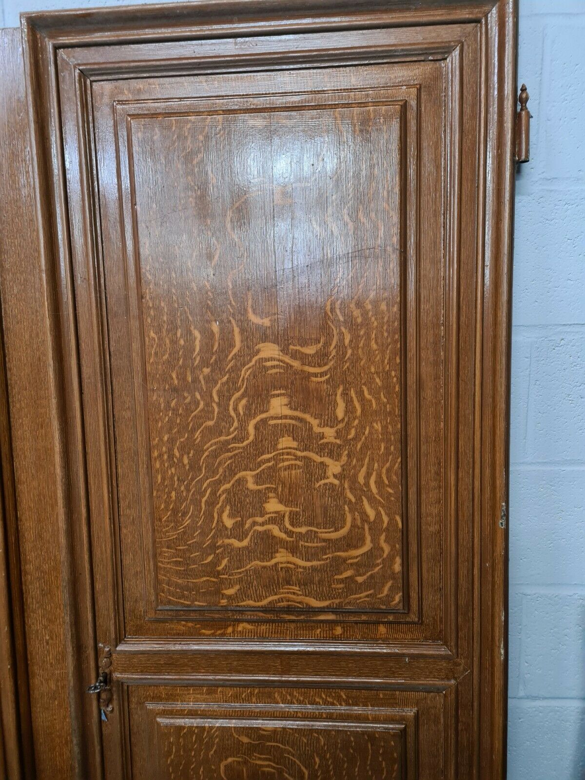 Pair of oak doors