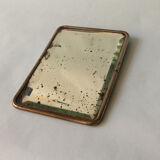 Beveled travel mirror