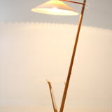 1970s Oak Floor Lamp by ULUV, Czechoslovakia