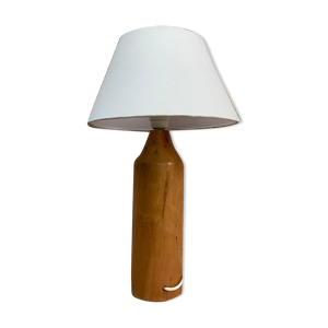 lampe de table lampe ikea design de Suède en bois massif clair avec abat-jour