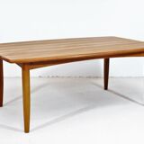 Solid teak coffee table