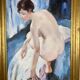 Large Painting Oil on canvas Russian school Hykano H.