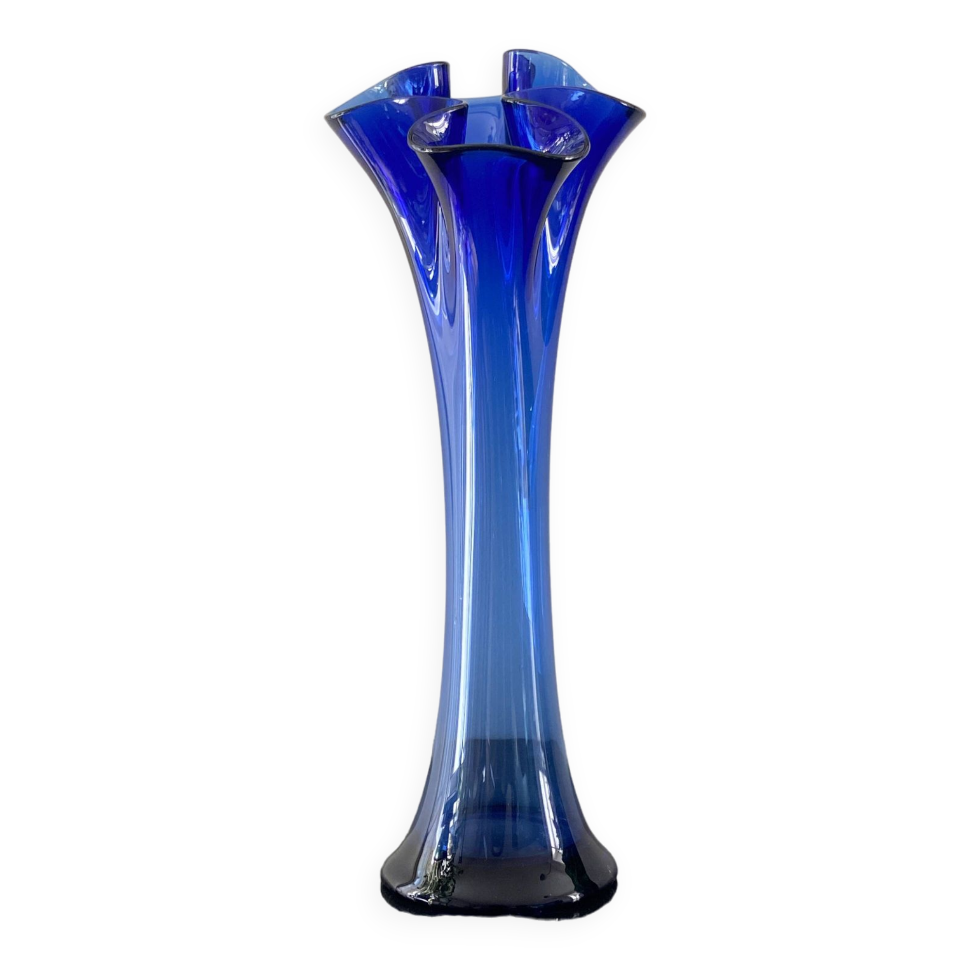 Blue vase