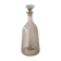 Frosted pale pink glass carafe 29 cm