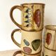 Tasses , mug vintage en céramique