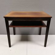 Nice side table in rosewood, probably Danish and from the 60s.