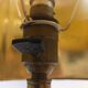 Lampadaire vintage en laiton