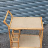 Dessert bar rolling rattan