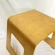 Tabouret/Table d'appoint en contreplaqué vintage Benjamin Birch, Lisa Norinder pour IKEA