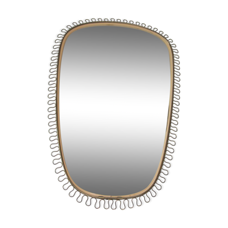 Free-form mirror years 50 design Josef Frank