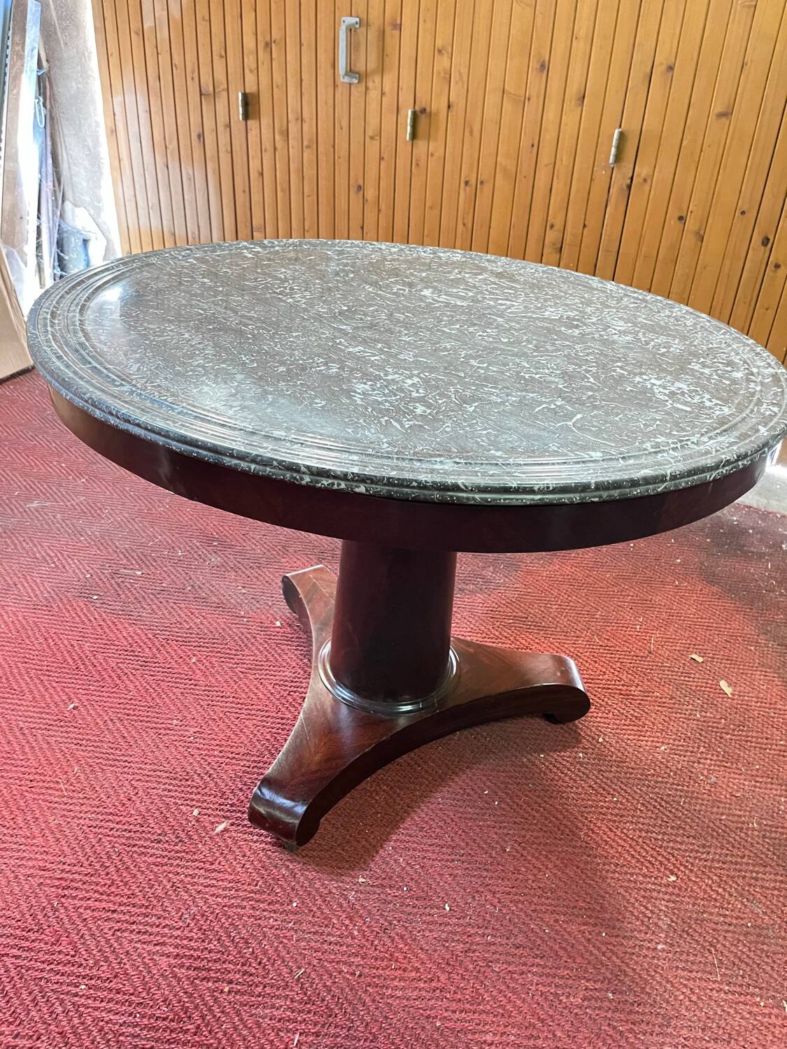 Empire pedestal table