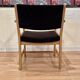 SUITE DE 4 FAUTEUILS ESTAMPILLE "HANS WEGNER" 1960.
