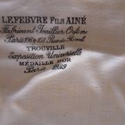 Service à glace en argent signé lefebvre fils aine