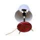 Table lamp with a lampshade Belgium 1980s.