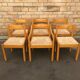Set of 4 chairs Carimate by Vico Magistretti, Cassina 1960