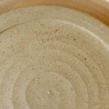 Ceramic dish signed Patrick Lefebvre