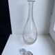 Engraved crystal wine decanter 20s-30s