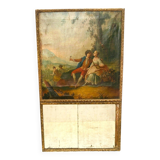 Trumeau de style Louis XV en bois sculpté XIX siècle