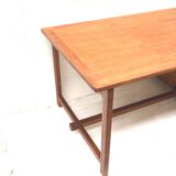 Danish design large vintage executive desk made in the 1960s