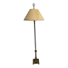 Brass floor lamp