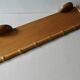 Wooden wall shelf, imitating bamboo