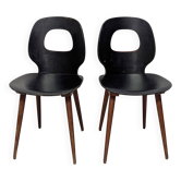 Pair of Baumann chairs, eye type.