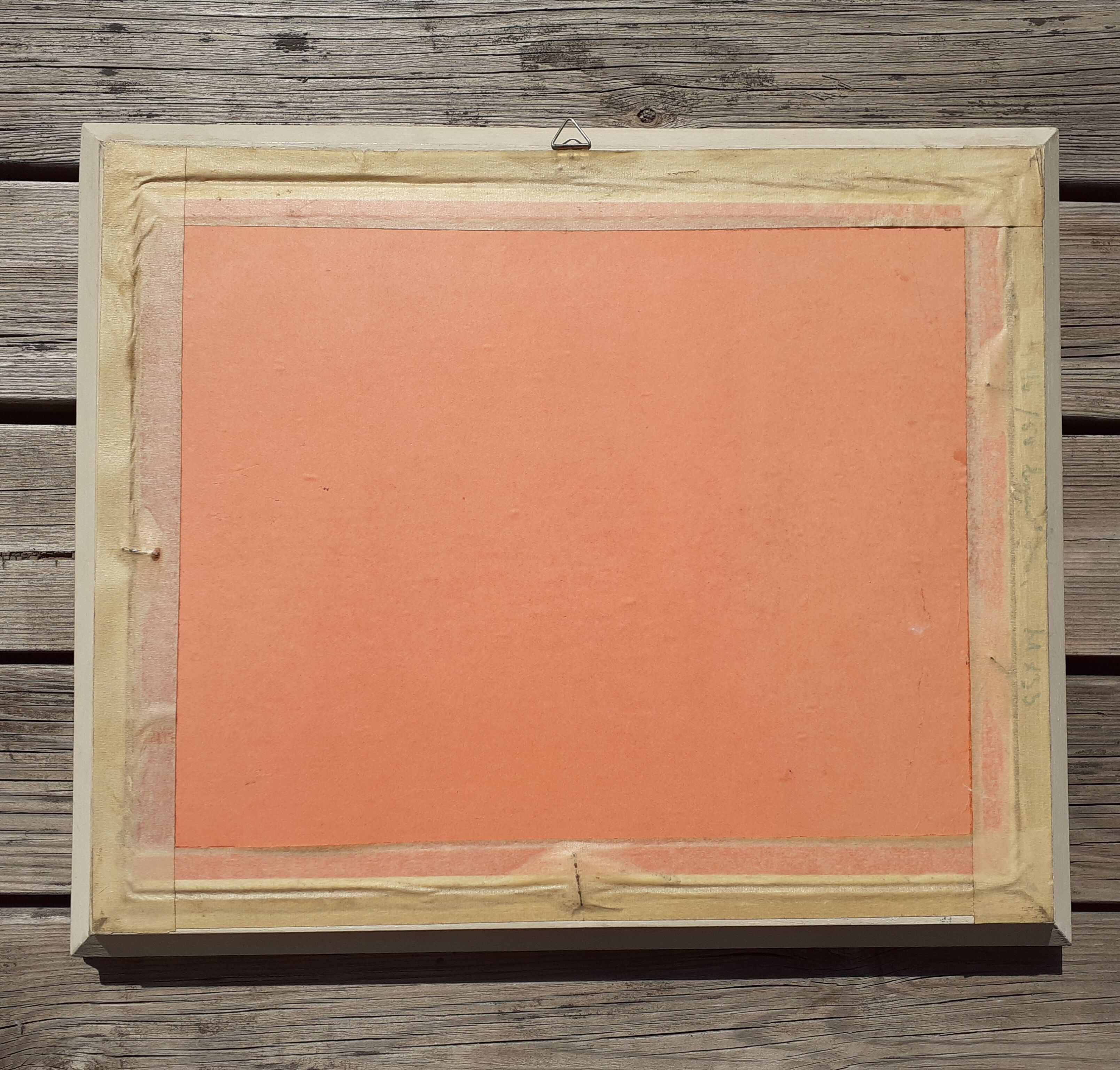 Tableau vintage marine mouette