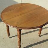 Table Walnut expandable foot umbrella