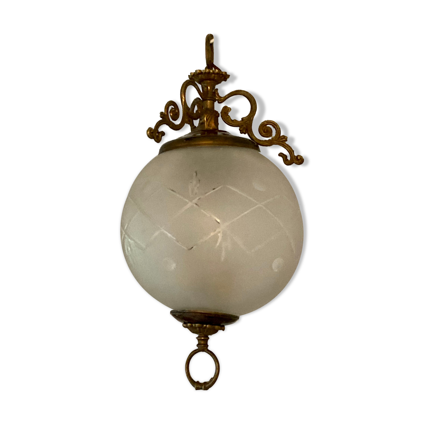 Suspension in the shape of a globe - Vintage