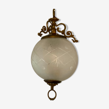 Suspension in the shape of a globe - Vintage