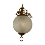 Suspension in the shape of a globe - Vintage