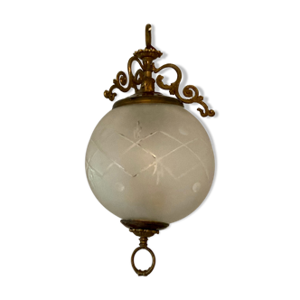 Suspension in the shape of a globe - Vintage