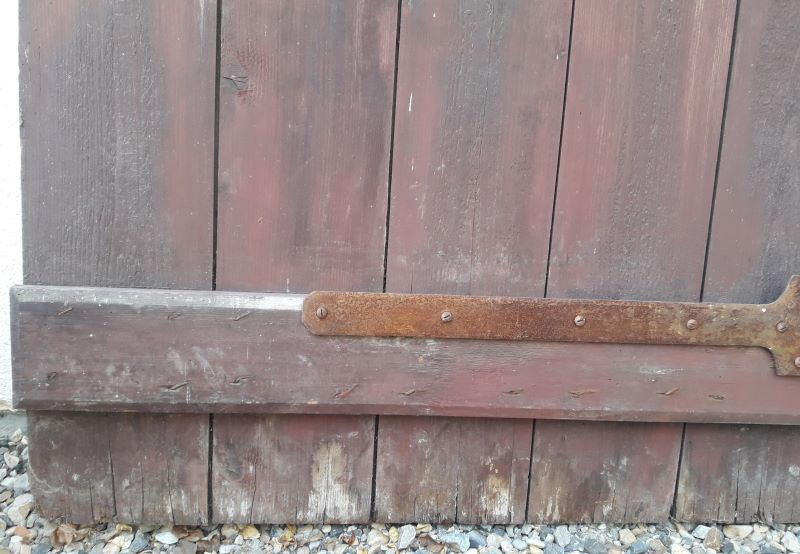 Old attic door, 19th